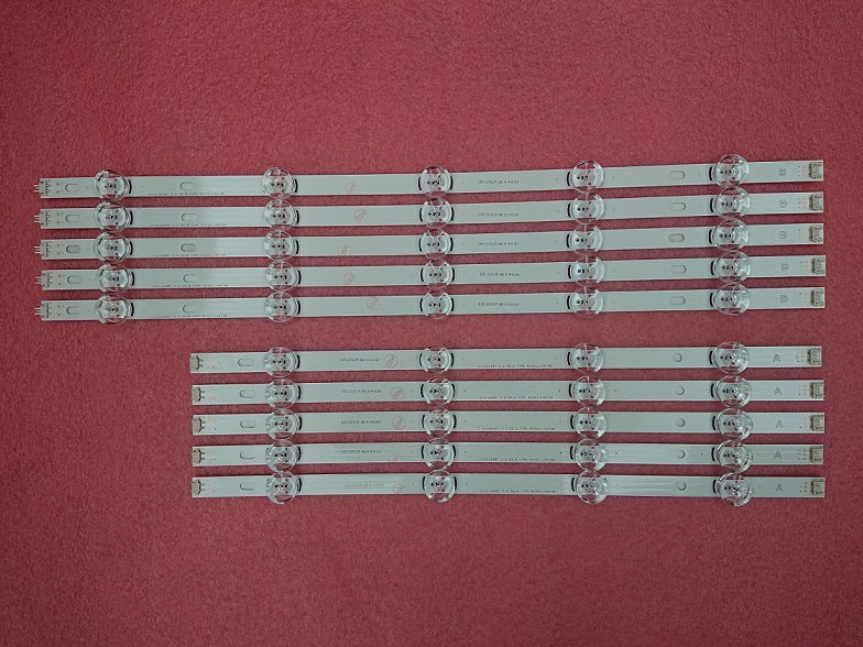 10 PCS LED strip Replacement 50LB5620 LG Innotek DRT 3.0 50 inch A B 6916L 1735A 1736A